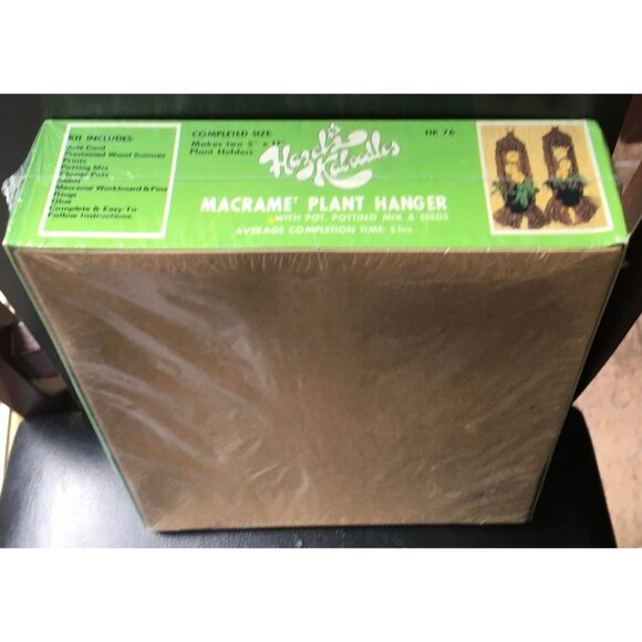 Hazel Kaboodle Kit Macrame Plant Holders Wall Hanging Plant Holders - Picture 3 of 5